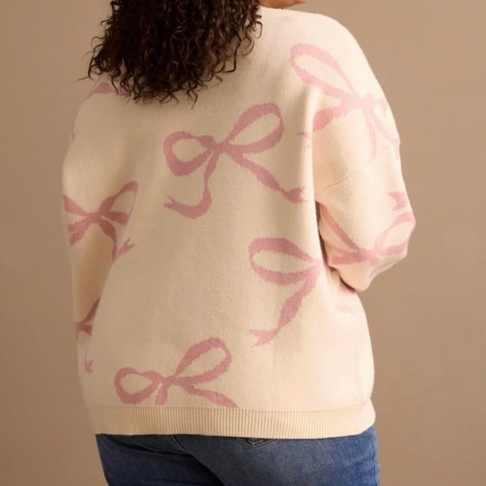 Altar'd State l Arula Annie Bow Sweater - Picture 3 of 10